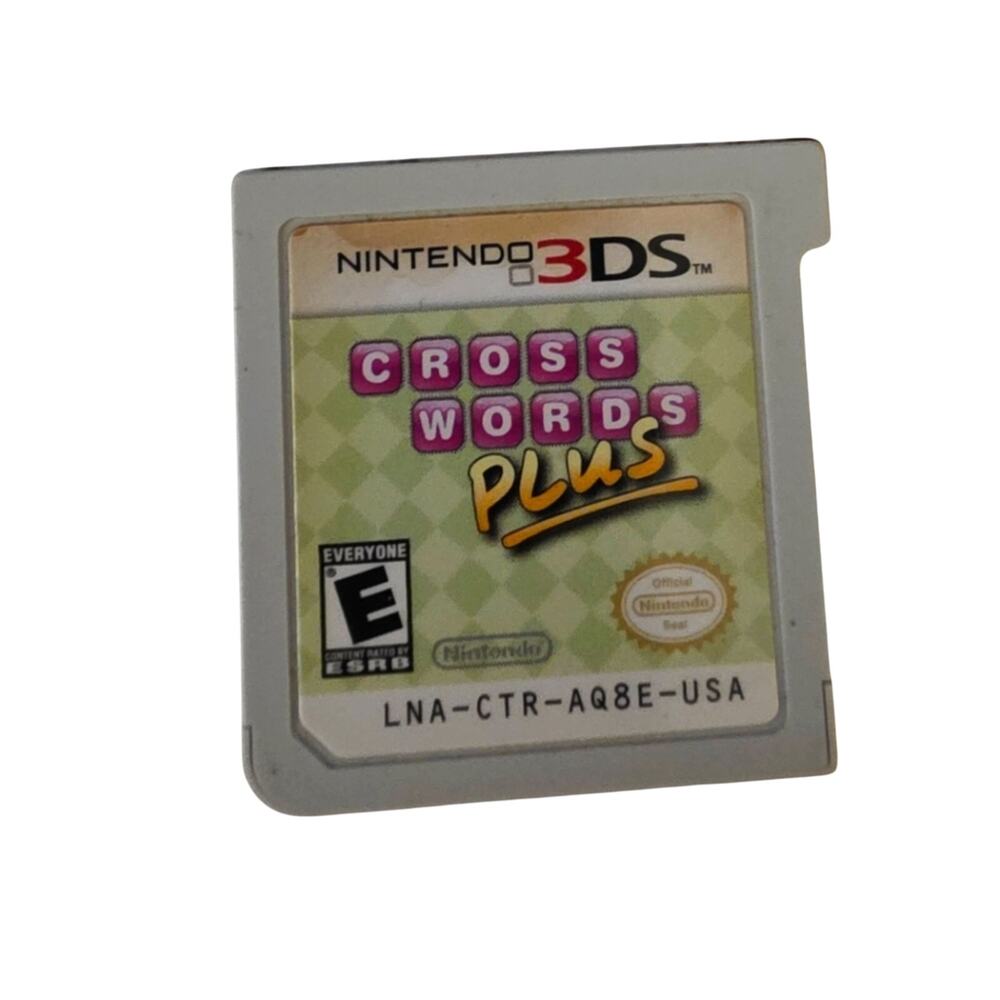 Nintendo 3DS Cross Words Plus Tested
